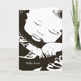 Tarjeta Amor del bebé