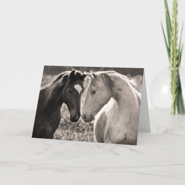 Tarjeta Amor del caballo (Anverso)