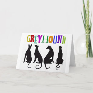 Tarjeta Amor del galgo