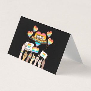 Tarjeta Amor del orgullo. El amor es justo. Mes del orgull