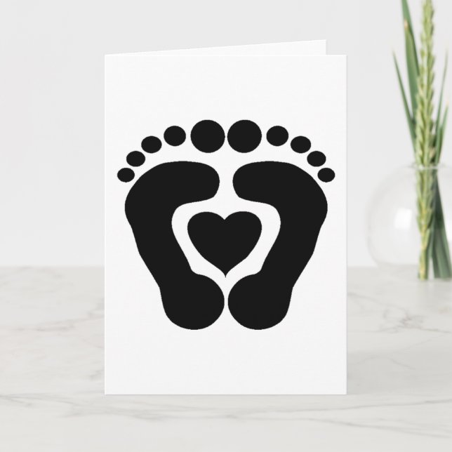 Tarjeta Amor del pie (Anverso)