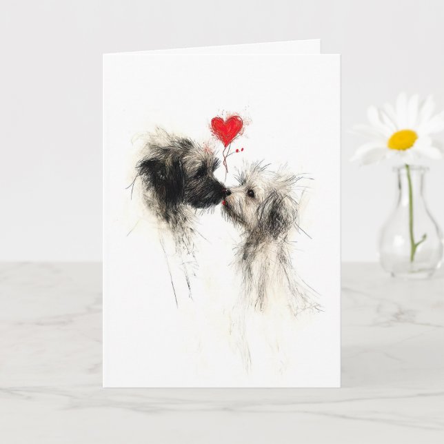 Tarjeta Amor desatado (Planta pequeña)