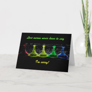 Tarjeta Amor diciendo perdón