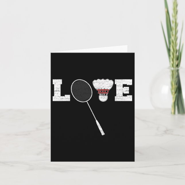 Tarjeta Amor Dminton Shuttle Birdies - Dminton Sport 1 (Anverso)
