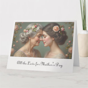 Tarjeta Amor eterno entre madre e hija