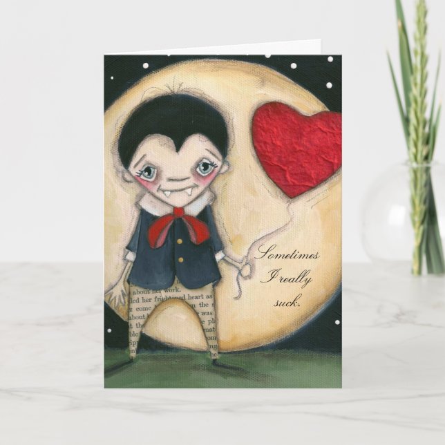 Tarjeta Amor eterno - Lo siento. (Anverso)