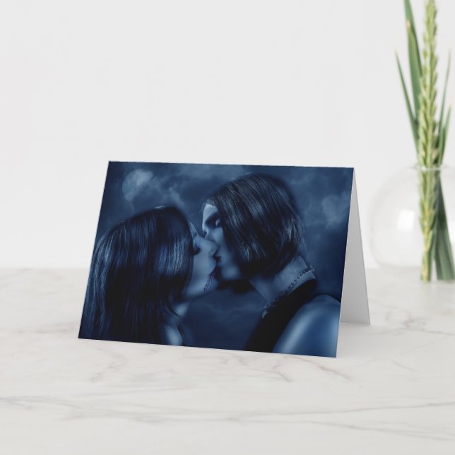 Tarjeta Amor gótico (Anverso)