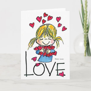 Tarjeta Amor grande FL-004