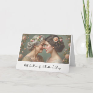Tarjeta Amor Intemporal Entre Madre e Hija