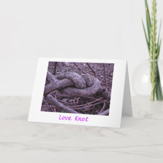 Tarjeta 'Amor Knot