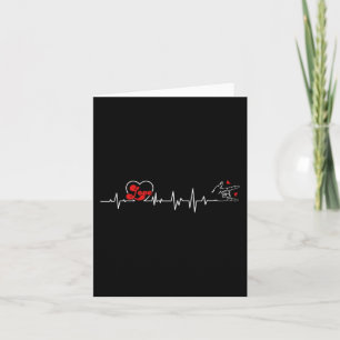 Tarjeta Amor Latido de Corazón Lenguaje de Señas Pérdida A