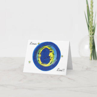 Tarjeta Amor lunar
