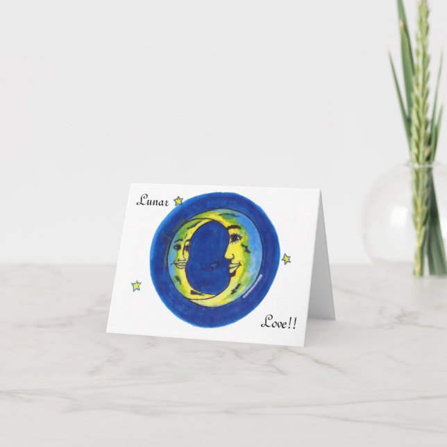 Tarjeta Amor lunar (Anverso)