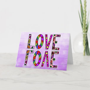 Tarjeta Amor  No hay palabras para cuánto te quiero