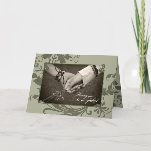 Tarjeta Amor pagano (Anverso)