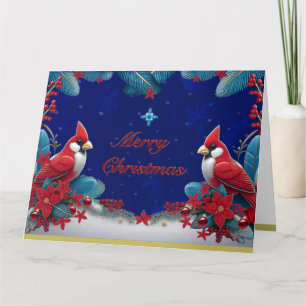 Tarjeta Amor, Paz, Alegría: Una Bendición de Navidad