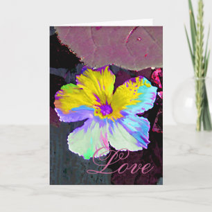 Tarjeta Amor pintado del Wildflower