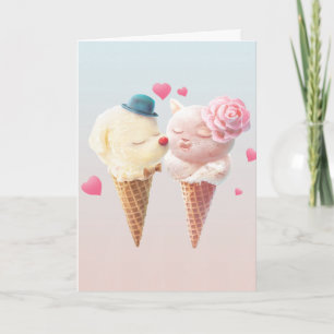 Tarjeta Amor por el helado