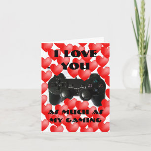 Tarjeta amor por el juego