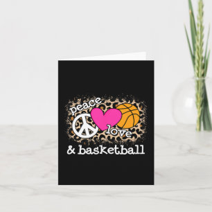 Tarjeta Amor por la paz pura Bisketbyll Leopard Mujeres im