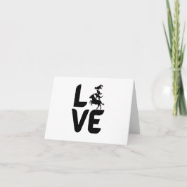Tarjeta Amor por los animales como O, Caballo, Perro, Gato