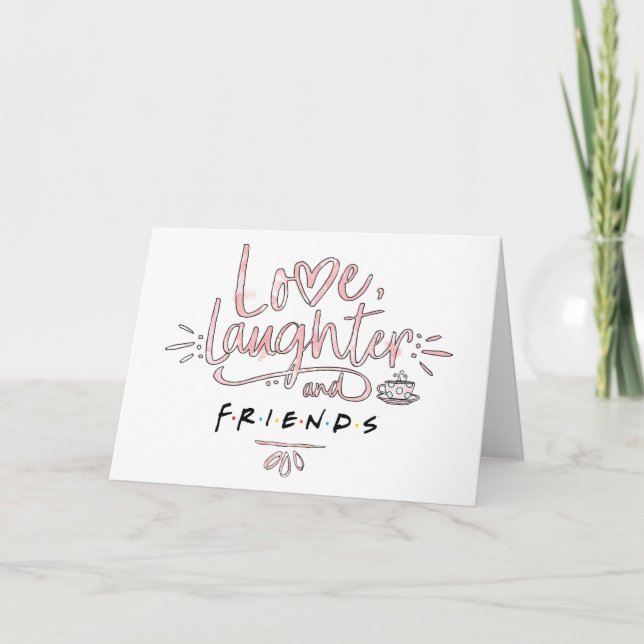 Tarjeta Amor, risa y AMIGOS™ (Anverso)