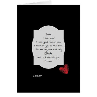 Tarjeta, amor, romance,