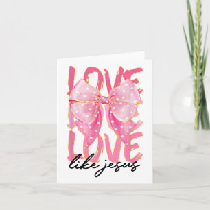 Tarjeta Amor Rosa Como Jesús Rosa Cristiano Creyente de Di