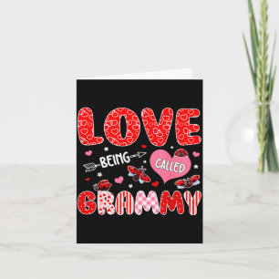 Tarjeta Amor siendo llamado grammy valentín día de las mad