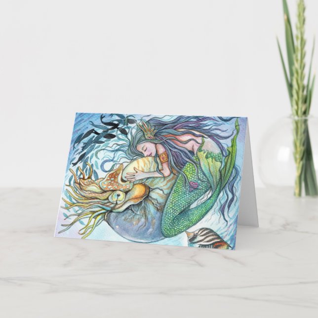 Tarjeta Amor submarino (Anverso)