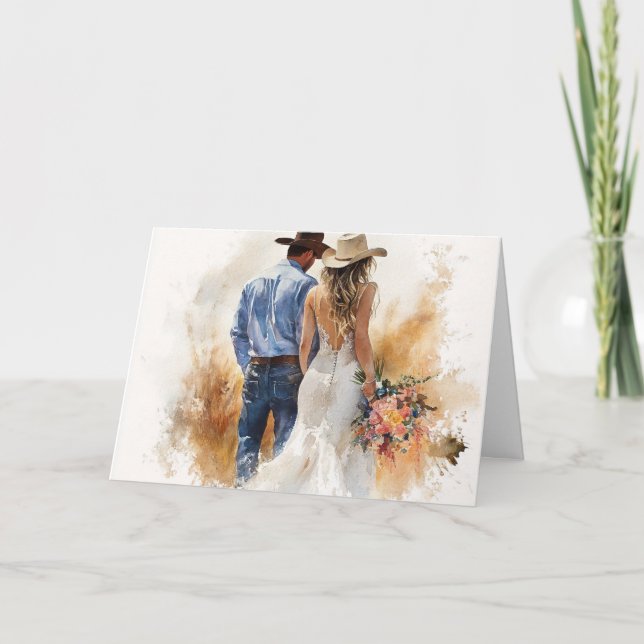 Tarjeta Amor tan vasta como el Open Range (Anverso)