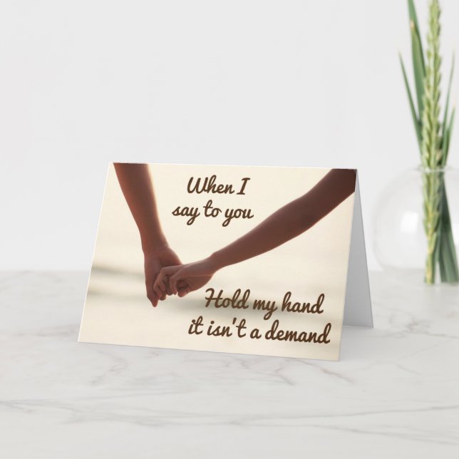 TARJETA **AMOR TODOS LOS DÍAS DE TODAS MANERAS** (Anverso)