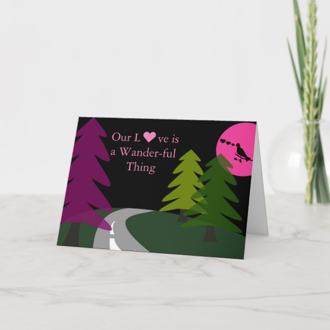 Tarjeta Amor Wander-ful 2 (Anverso)