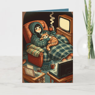 Tarjeta Amor y apoyo a un amigo crónicamente enfermo