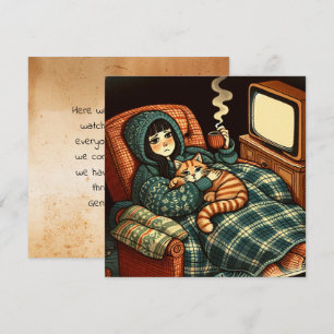 Tarjeta Amor y apoyo a un amigo crónicamente enfermo