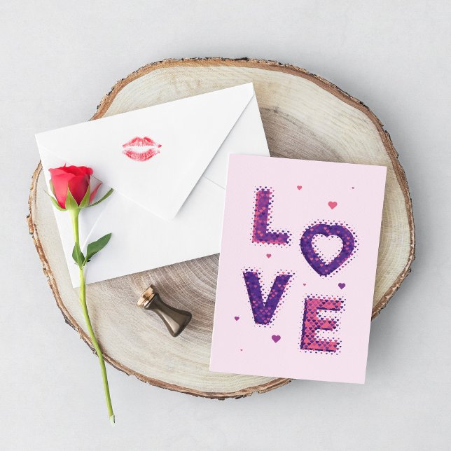 Tarjeta Amor y corazones (Subido por el creador)