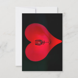 Tarjeta Amor y Vino
