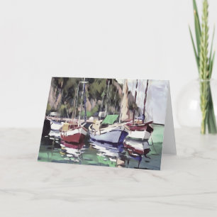 Tarjeta Amortización En Turunc Gulet Sailboat Arte De Acrí