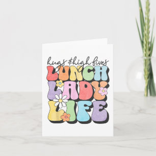 Tarjeta &amp; Felicitaciones Señora de la Cafetería Vibrac