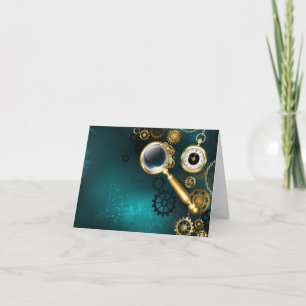 Tarjeta Ampliador en estilo Steampunk
