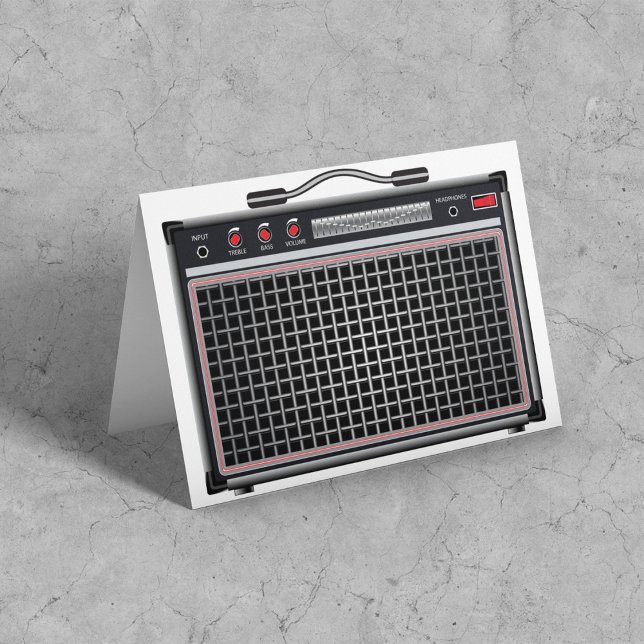 Tarjeta Amplificador de guitarra eléctrica (Subido por el creador)