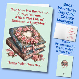 Tarjeta Añade Nombres, Nuestro Amor un Best Seller, Día de