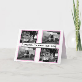 Tarjeta Añade tus fotos favoritas de ti y de tu madre