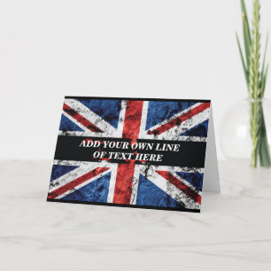 Tarjeta Añadir el texto en el Cojín decorativo de la bande