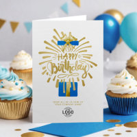 Añadir logotipo Navy Blue Gold Fireworks Group Cum