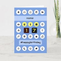 Añadir nombre 17 años de computación personalizada