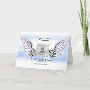 Tarjeta Añadir nombre y memoria fotográfica