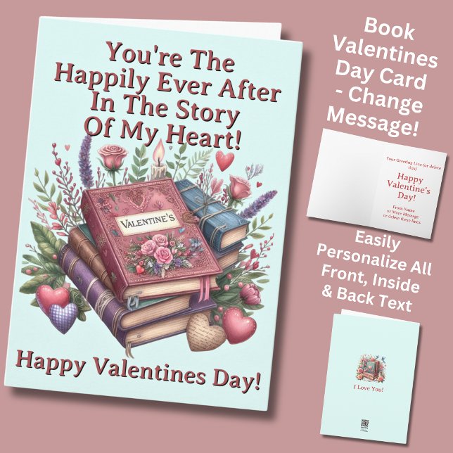 Tarjeta Añadir nombres, el Día de San Valentín feliz de si (Subido por el creador)