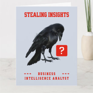 Tarjeta Analista de Inteligencia Comercial Crow