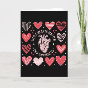 Tarjeta Anatomía del corazón de San Valentín Problema del